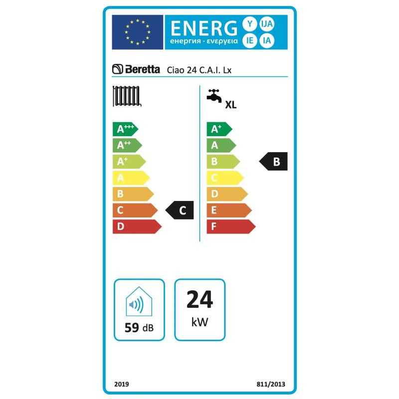 Beretta Ciao 24 CAI LX MTN caldaia a camera aperta da 24 kW Low