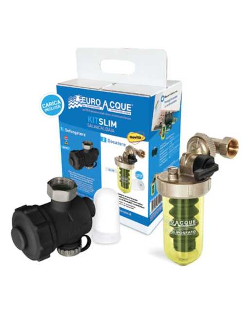 Kit Slim Euroacque defangatore e dosatore di polifosfati