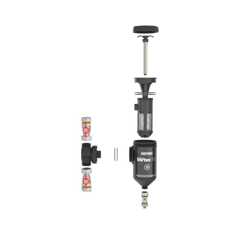 Filtro Defangatore Vortex Eliminator 700 1" per Caldaia